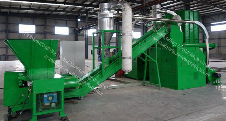 Single Shaft Shredding Equipment for Recycling Used Plastic