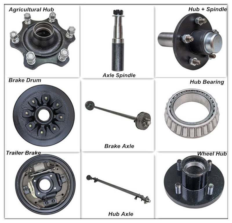 Airport Trailer Parts Accessory 5 Bolts Trailer Hub