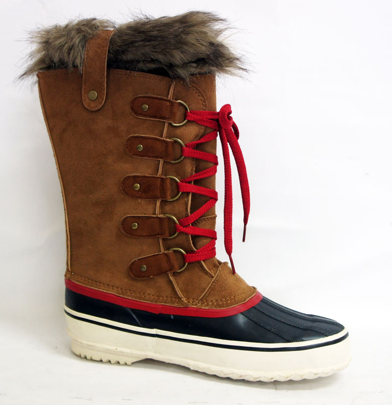 Men's Winter Rubber Duck Boots Warm Snow Boots