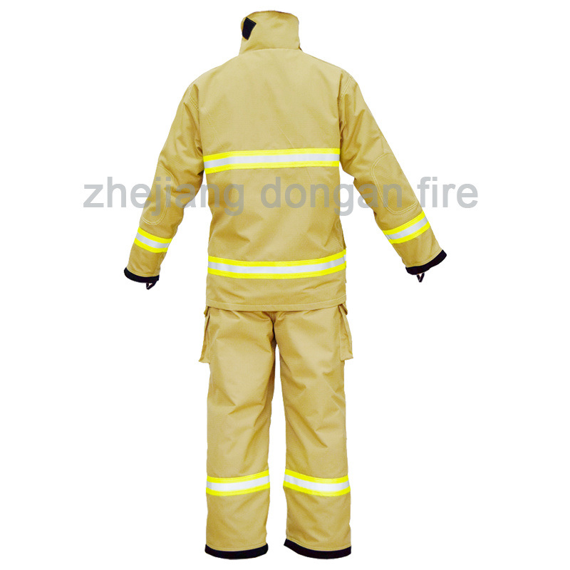 En Standard Four Layers Firefighter Fire Resistant Suit Firefighting Equipment Firefighter Coat, Bristol Fire Fighting Suit