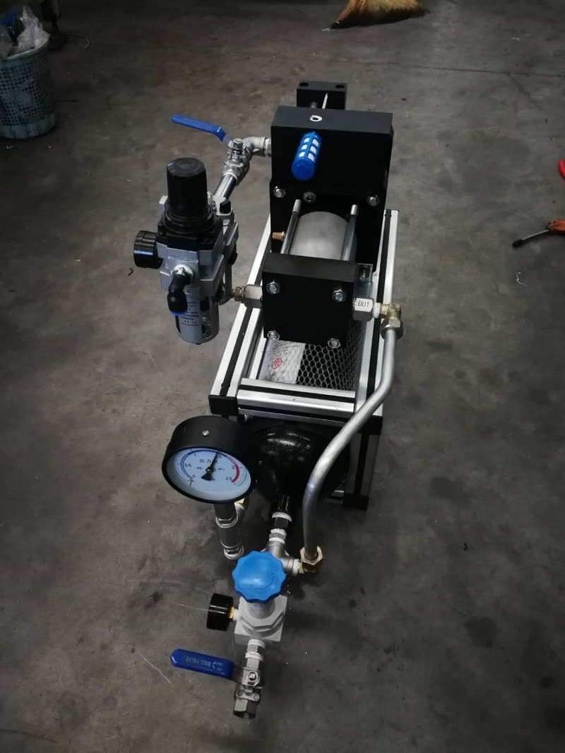 Stainless Steel High Pressure Testing Air Pressure Amplifier