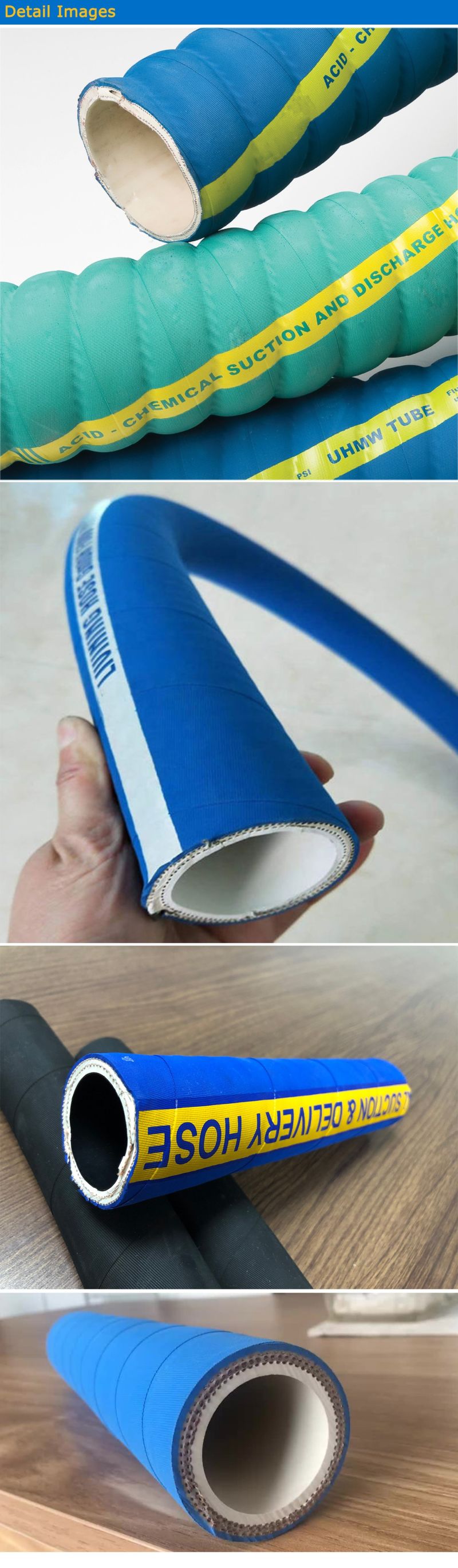 4 Inch Reinforced Flexible Rubber Hose Vacuum Hose Manufacturer