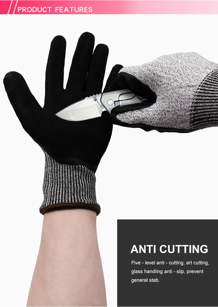 Anti-Cut Latex Gloves /Anti-Slip Latex Gloves