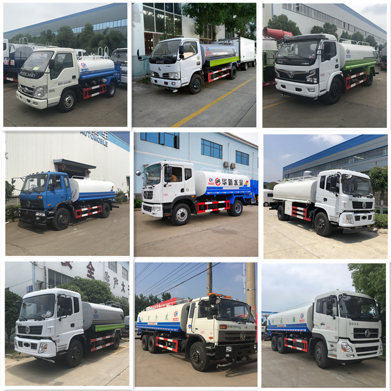 4X2 Dongfeng 6000 Liters Water Tank Truck