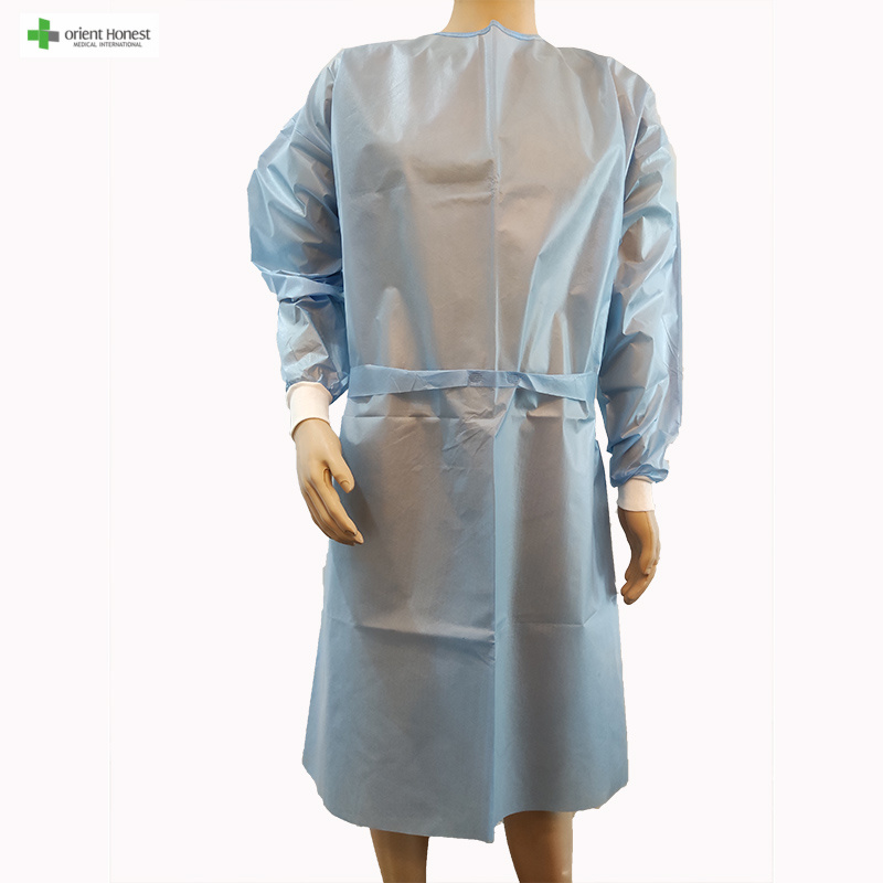 Factory Consumable SMS Standard Disposable Gown Duraable Gowns