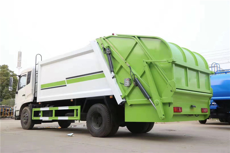 China Manufacturer Trash Compactor Garbage Collector Truck