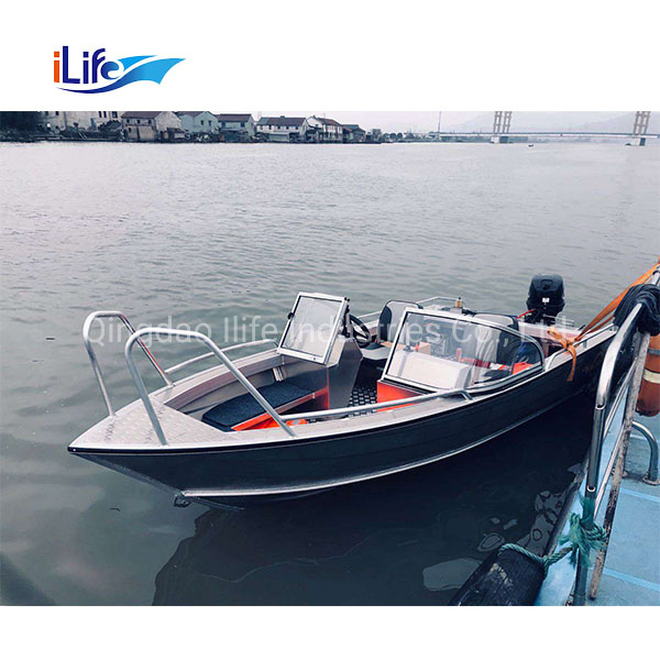 Ilife Aluminium Bowrider Jon Boats Panga Rescue Electric Fishing Motor Cabin Cruiser Yacht Boat for Sale