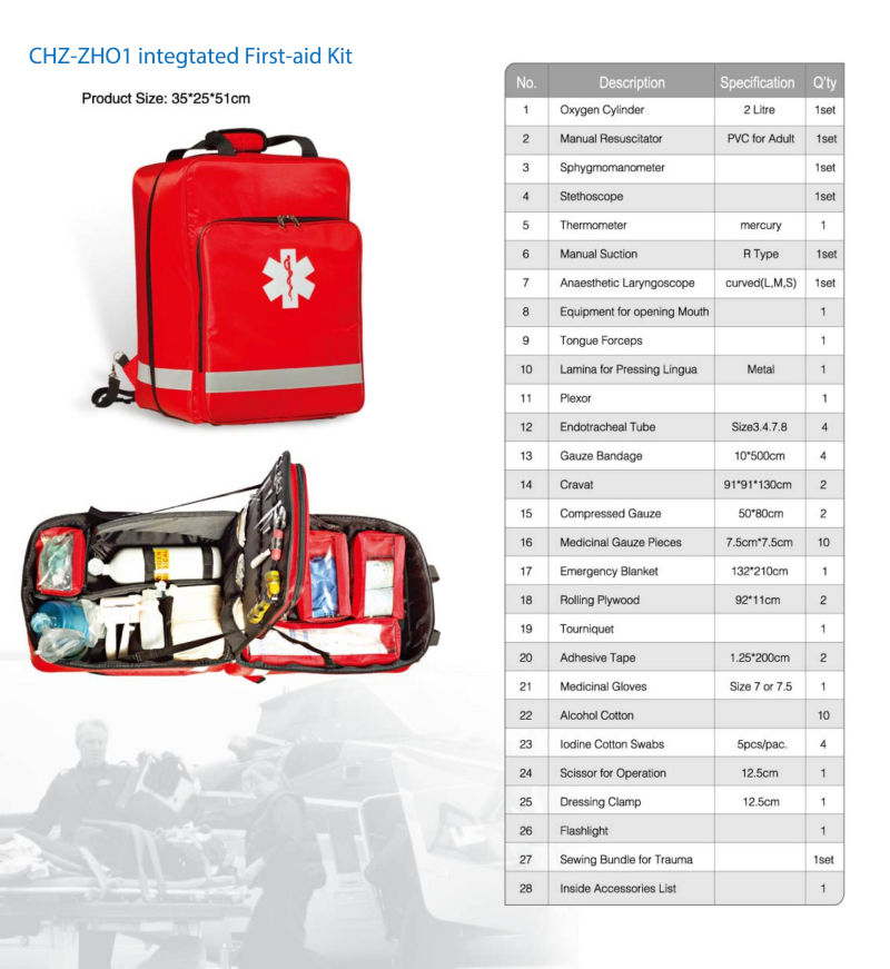 Rescue Trauma Medical Equipment Bag Medical First Aid Bag