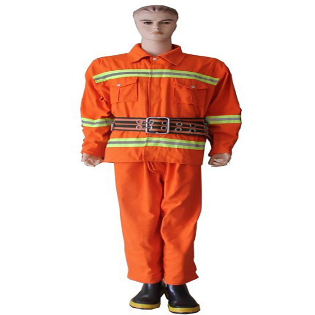 Fireman Suit Uniform Fire Resistant Suit for Fire Fighting