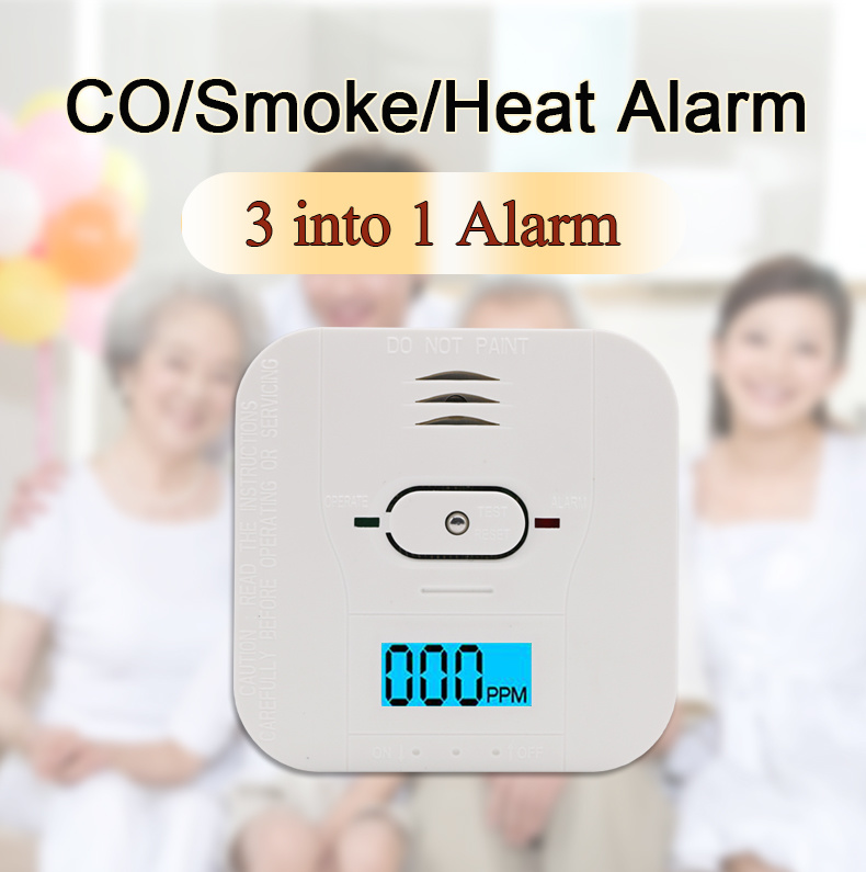 Household Standalone Carbon Monoxide Co Gas Leak Alarm