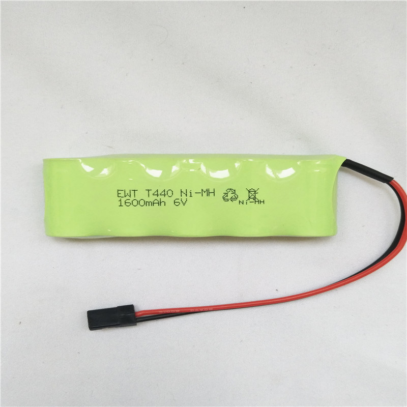 Lithium Battery NiMH 1600mAh 6V Battery Pack for Emergency Lighting