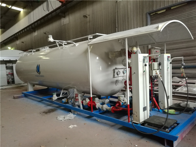 10tons 20tons LPG Gas Filling Plant with 4 Filling Points