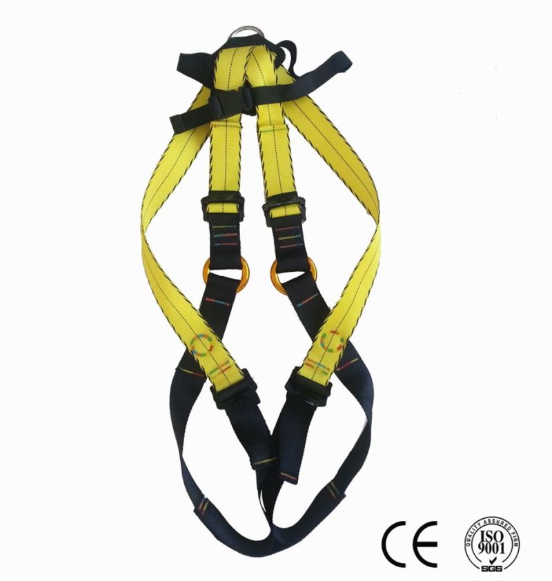 Full Body Protection Safety Harness Safety Belt Rope Lanyard