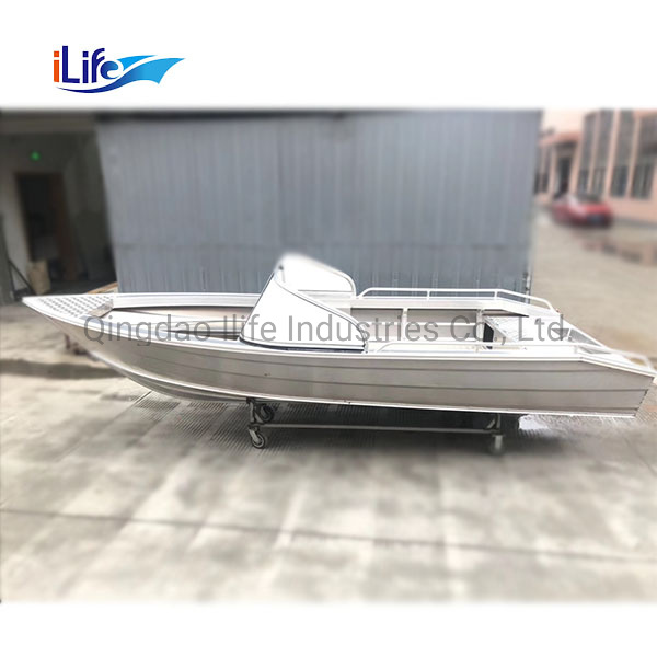 Ilife 4.8m Aluminium Bowrider Jon Rescue Electric Motor Cabin Cruiser Offshore Fishing Yacht Boat for Sale