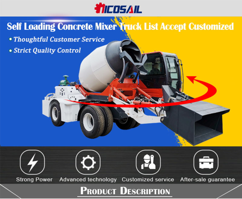 Quick Payback 8 Cubic Meters Concrete Mixer Truck Mixer Truck Parts