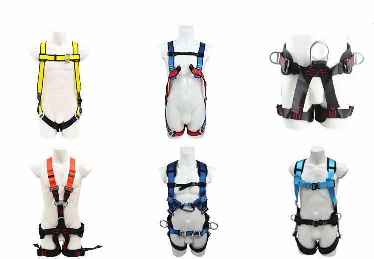 Full Body Protection Safety Harness Safety Belt Rope Lanyard