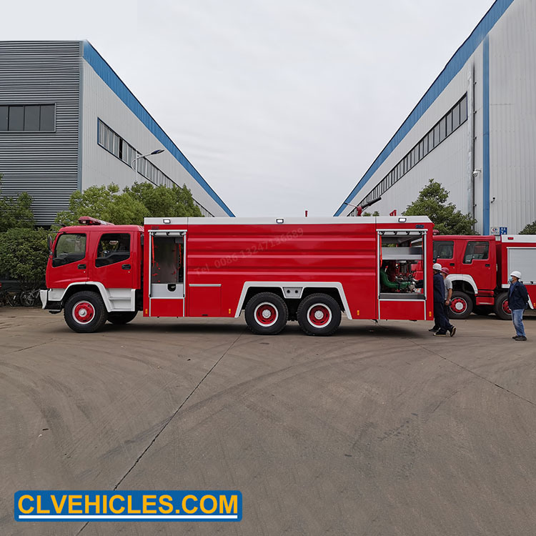 Isuzu 6X4 12000L Tank Fire Truck Fire Fighting Truck Firefighting Truck Fire Engine Rescue Truck