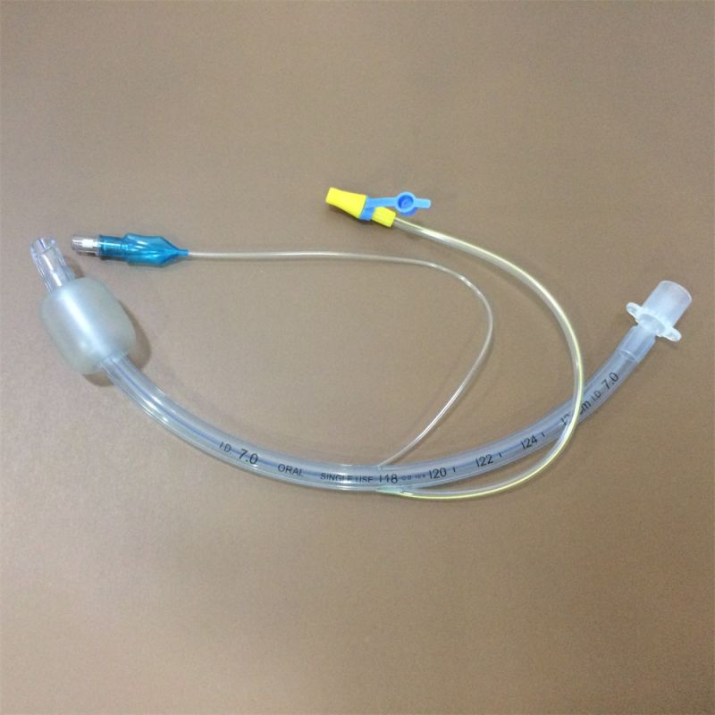 Medical Instrument High Quality Soft and Economic Endotracheal Tube with Suction Lumen