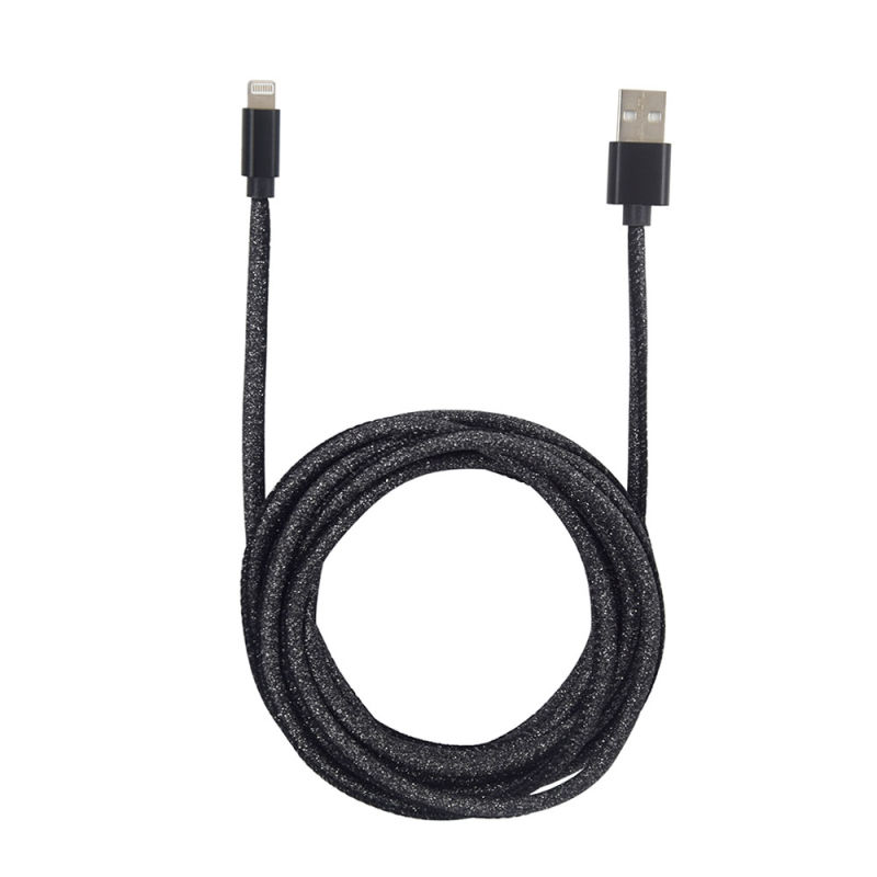 Glitter Micro USB Charging Cord Sync Data Charge Cable