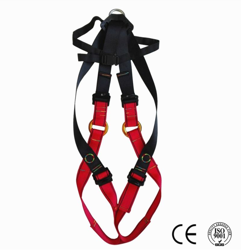 Full Body Protection Safety Harness Safety Belt Rope Lanyard