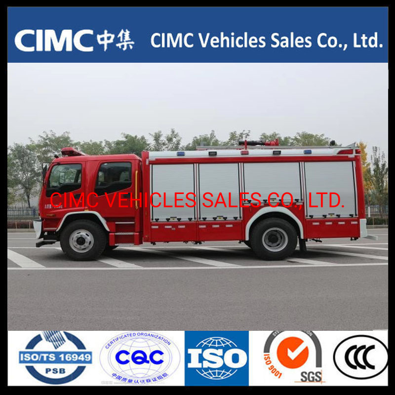 China Isuzu Fvr 4*2 241HP Water Tank Fire Truck