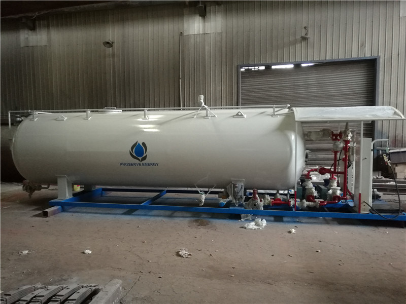 10tons 20tons LPG Gas Filling Plant with 4 Filling Points