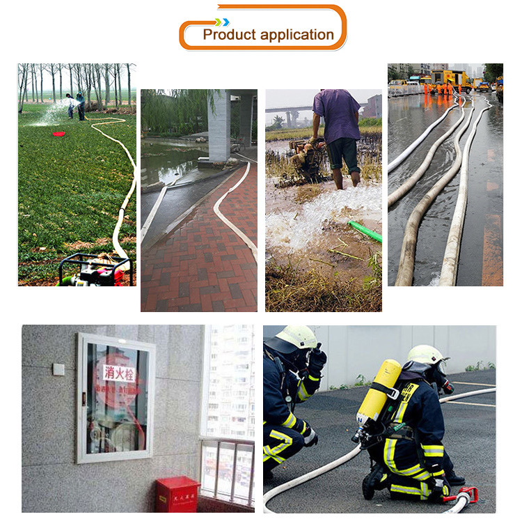 Suppliers 8inch Fire Hose for Fireman Fire Fighting