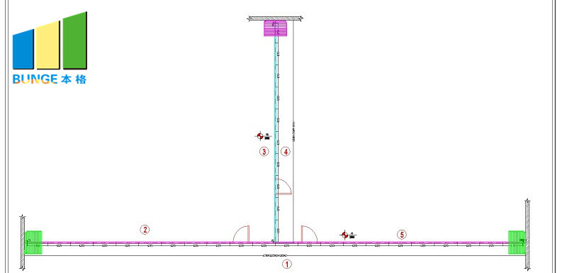 Fire Resistant MDF Folding Movable Acoustic Partition Walls Cost