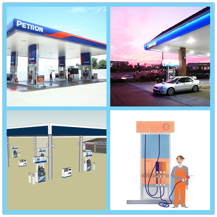 Large Scale LNG Filling Station for Trucks Fueling