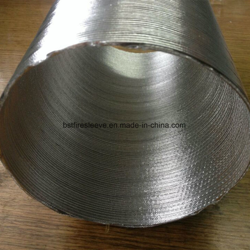 Flexible Aluminium Pre-Heating Tube Flex Hose Suction Pipe Air Hose