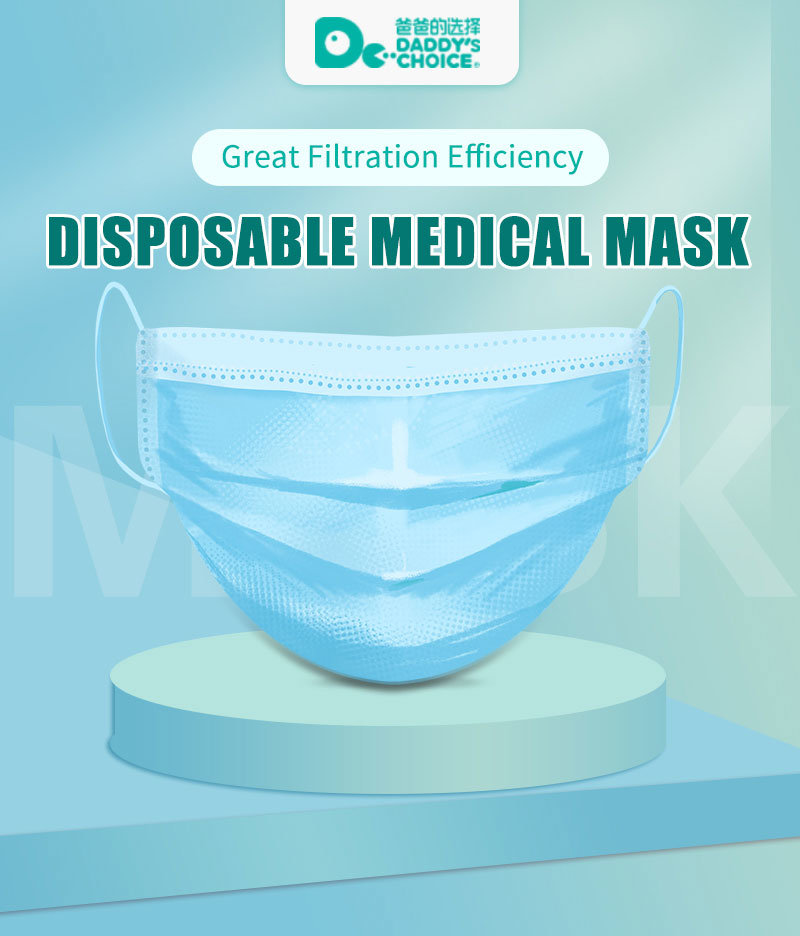 Medical Disposable Respirators Surgical Protective Face Mask in Stock China