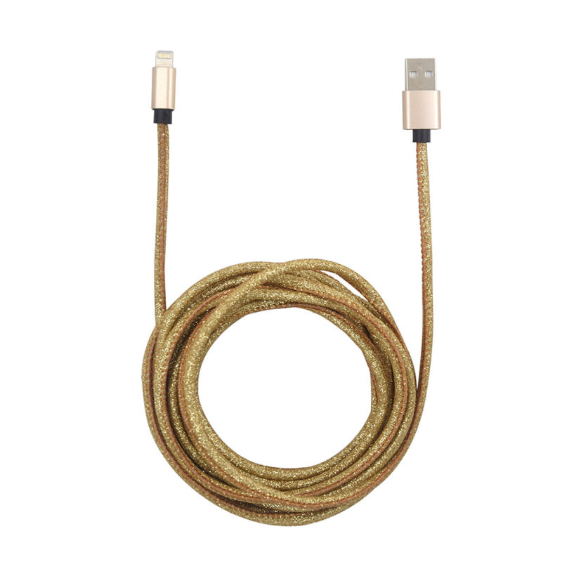 Glitter Micro USB Charging Cord Sync Data Charge Cable