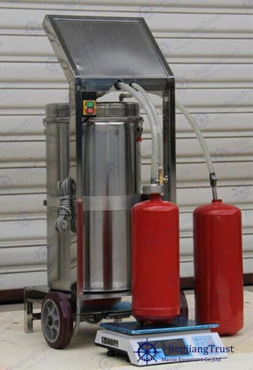 Manual Fire Extinguisher Powder Refilling Machine