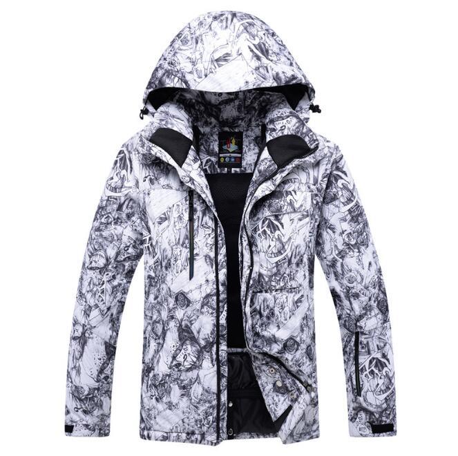 Men's Waterproof Warm Outdoor Ski Jacket