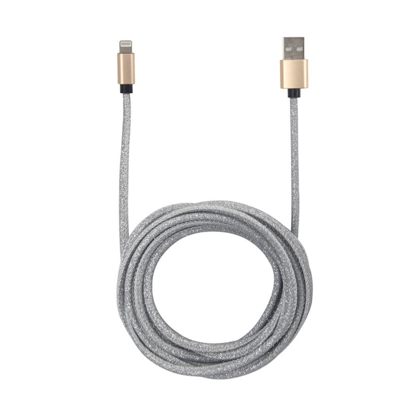 Glitter Micro USB Charging Cord Sync Data Charge Cable