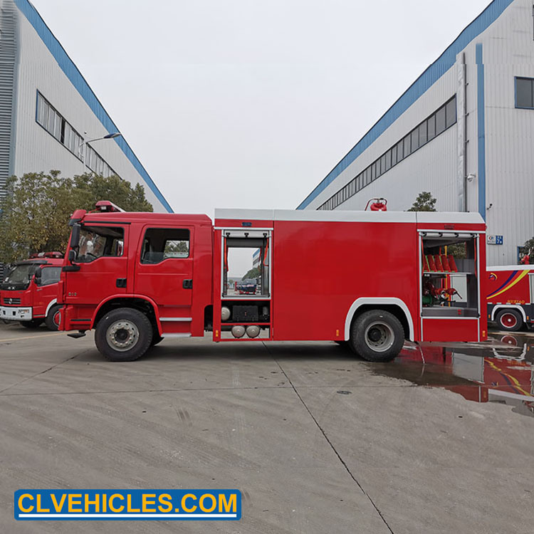 Shacman L3000 Rescue Fire Vehicle Water Firefighting Vehicles Manufacturer