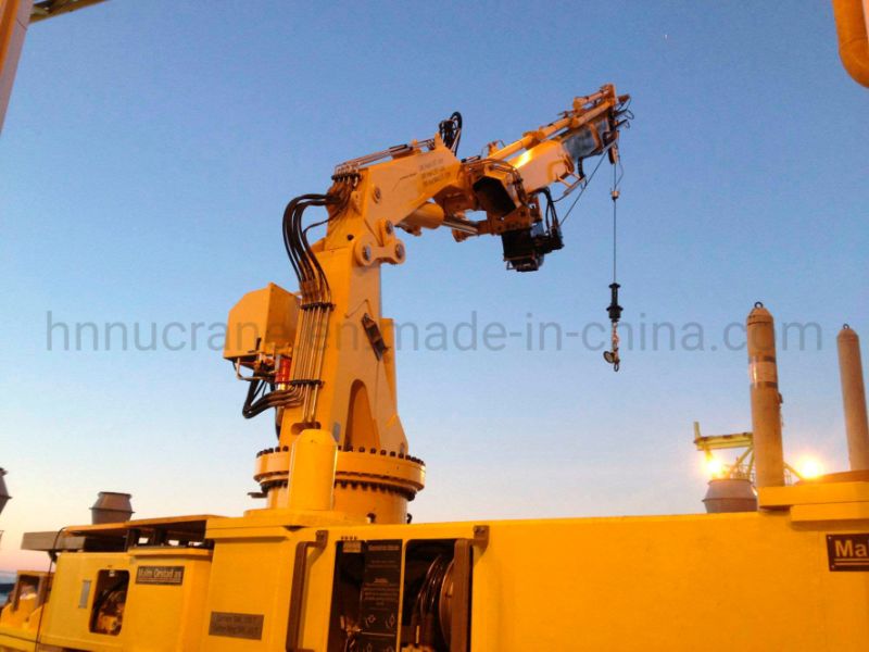 3 Ton 5 Ton 10 Ton 15 Ton Hydraulic Marine Lifting Crane for Sale