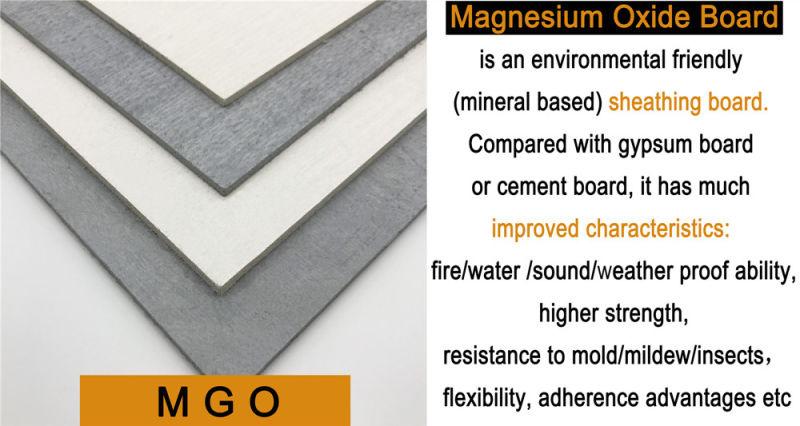 Fireproof and Waterproof MGO Board for Partition Walls