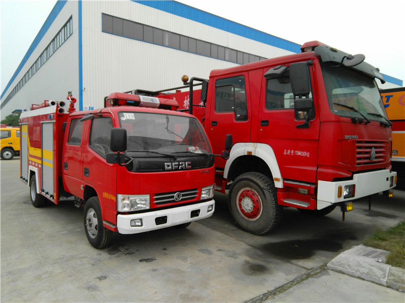 3cbm Water Jet Fire Engine Truck for Sale