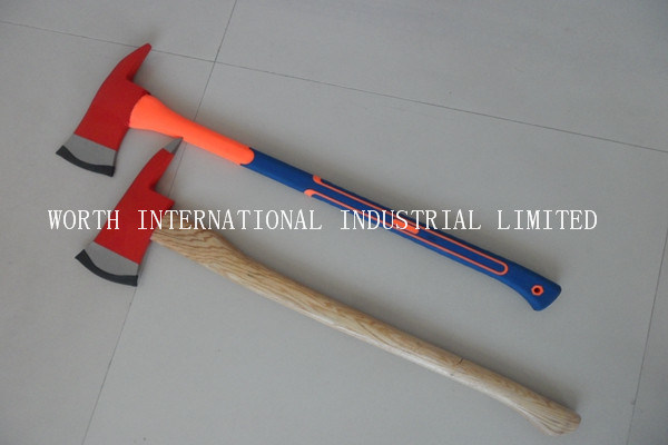 Fireman Axe with Wood Handle