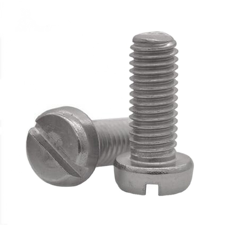 DIN84 Slotted Flat Head Screw, Cheese Head Machine Screw