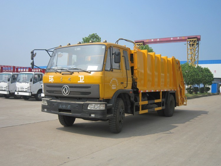 Dongfeng 10-12m3 Refuse Waste Collector Compactor Garbage Truck