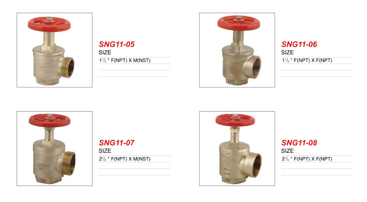 Fire Hydrant Valve / Fire Hose Valve UL Listed