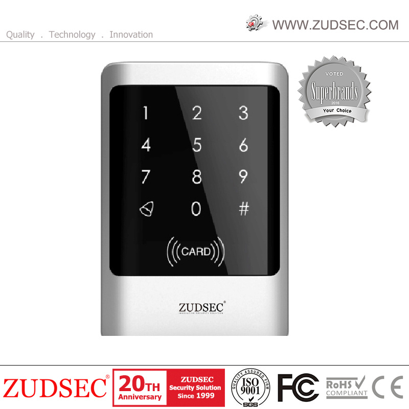 125kHz/13.56MHz Waterproof Standalone Door RFID Access Control Card Reader