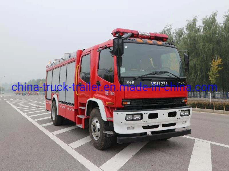 Isuzu Fvr 4X2 Fire Engine Fire Fighting Rescue Truck