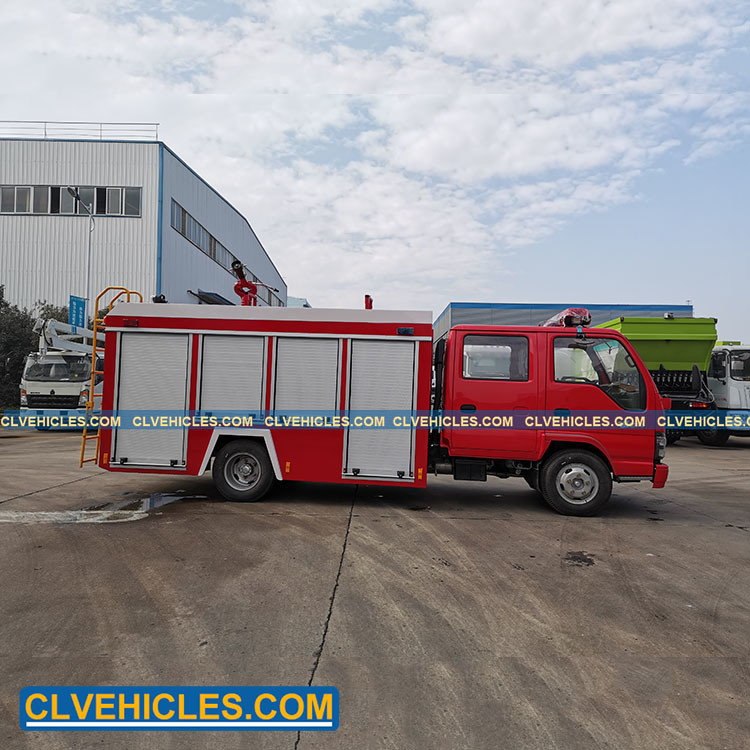 Isuzu Small Fire Truck Firefighting Engines China Manufacturer