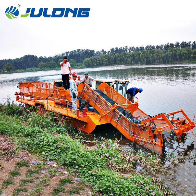 Water Weed Mower Boat/Floating Garbage Collecting Machine/Floating Debris Collecting Ship