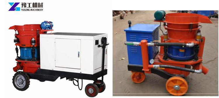 Explosion-Proof Supply Power Concrete Shotcrete Guniting Machine