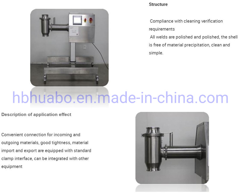 Medical Equipment with Hammer Mill for The Chemical and Pharmaceutical Industry