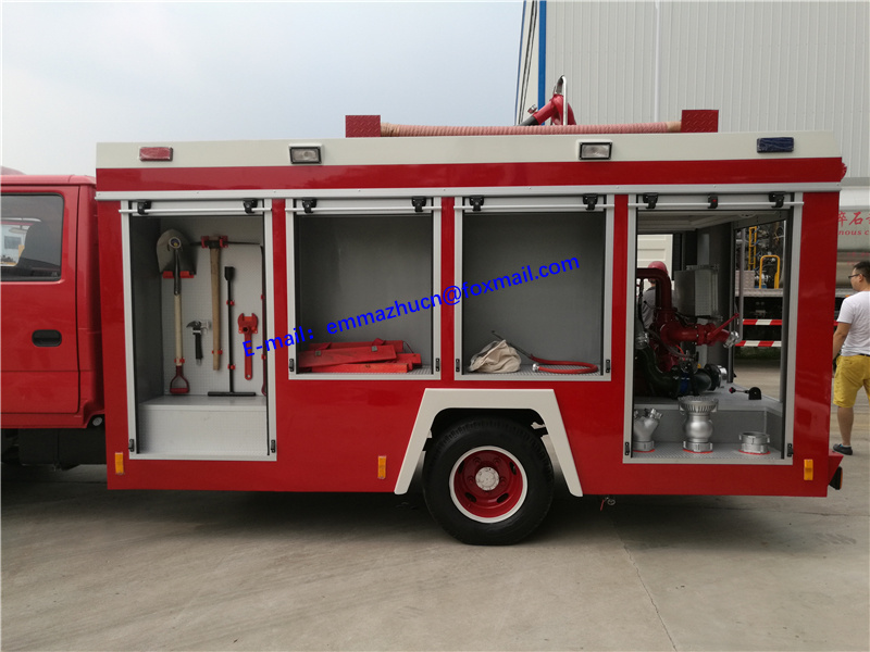 Dongfeng 4X4 Fire Truck Manufacturers Small Fire Engine 3000liters